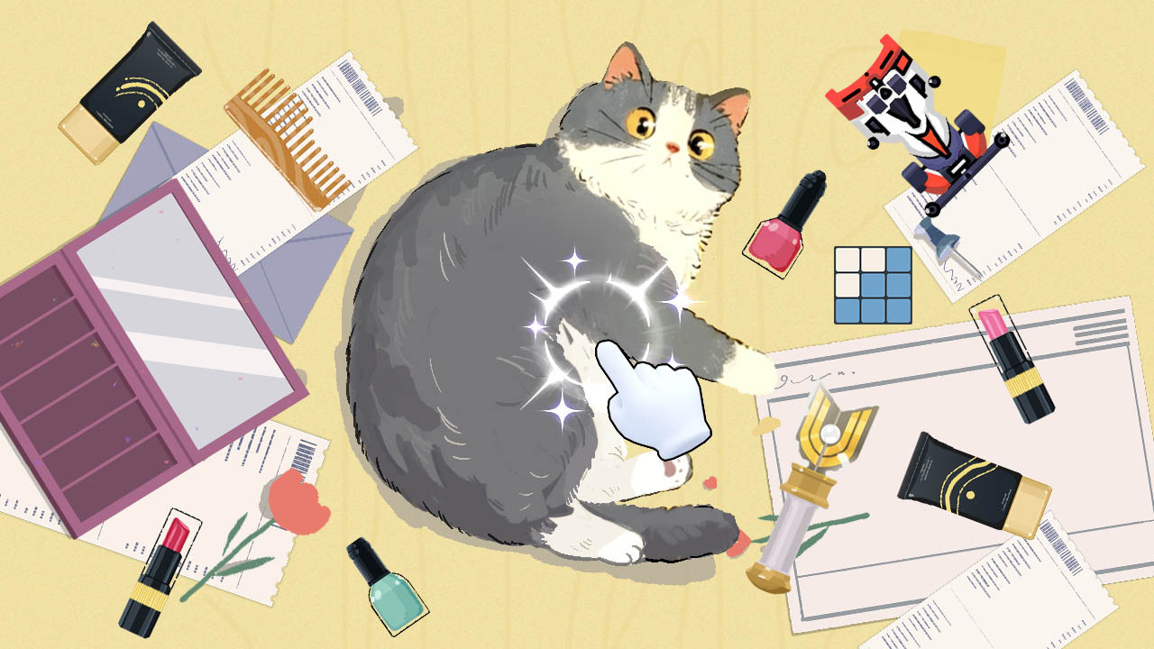 捣乱的猫和聪明的我