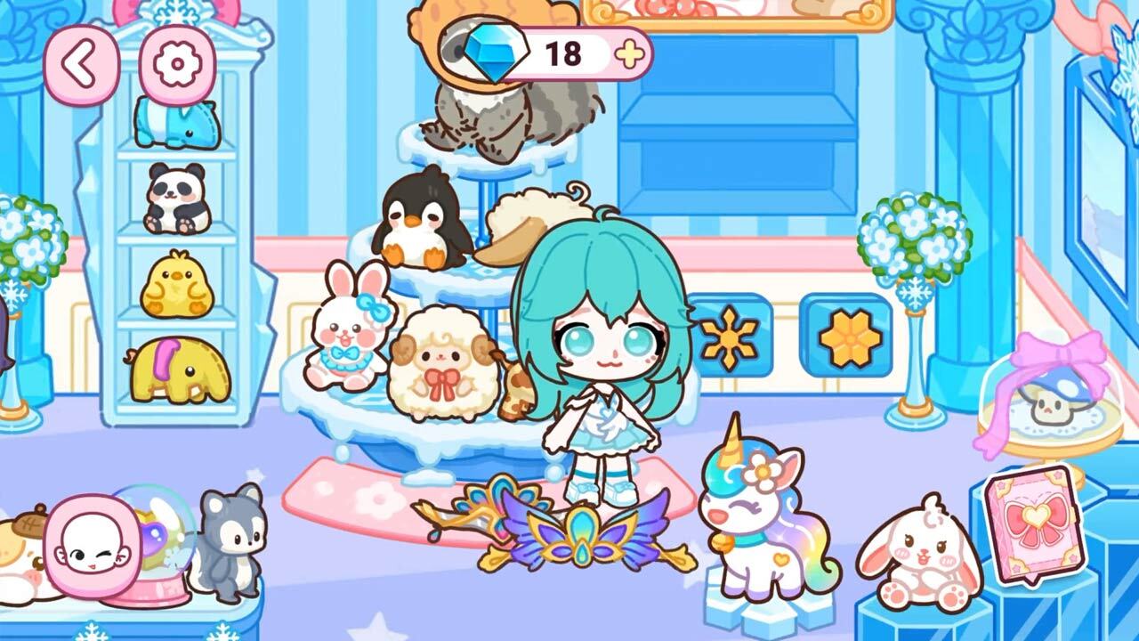 冰雪公主世界自由魔法屋