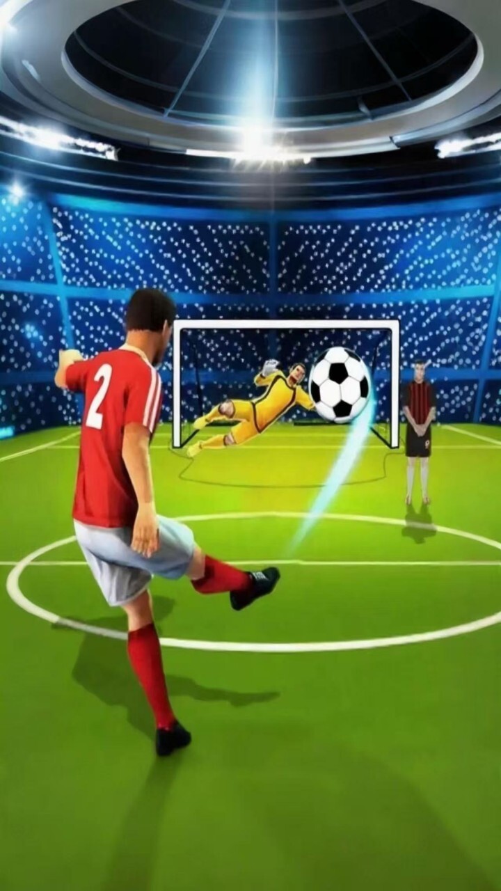 真实踢足球游戏
