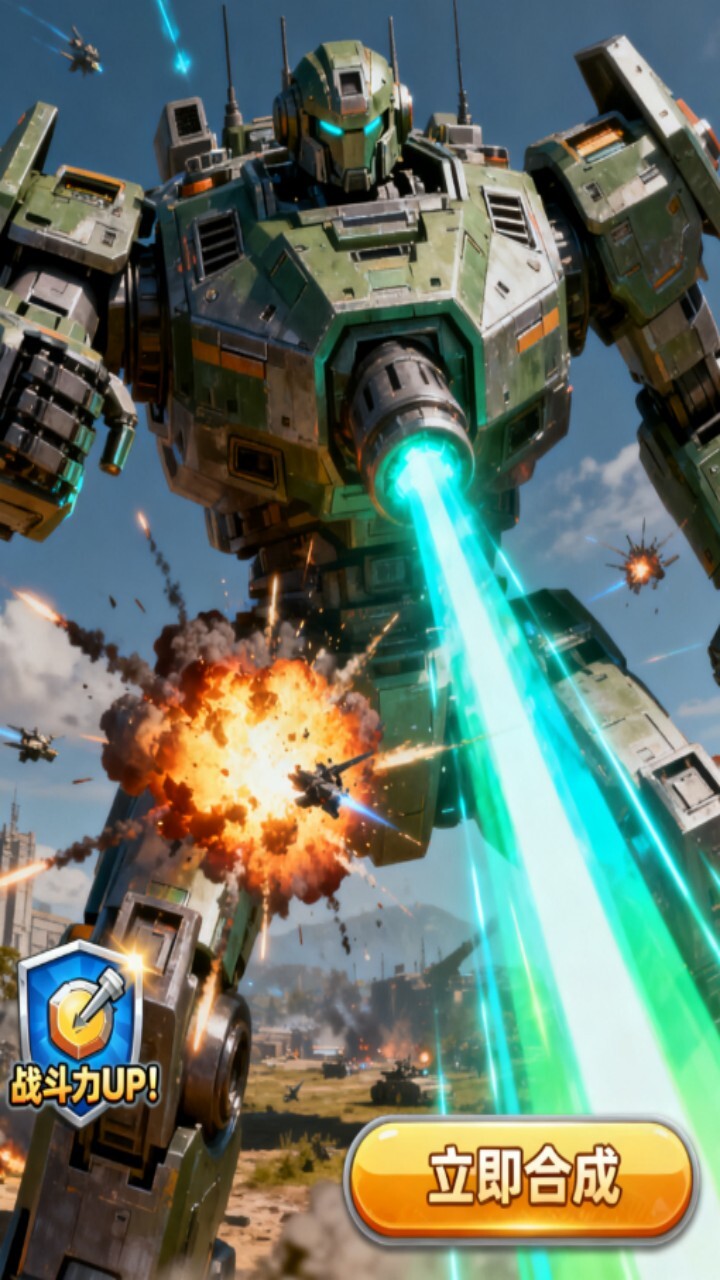 坦克合成塔防游戏