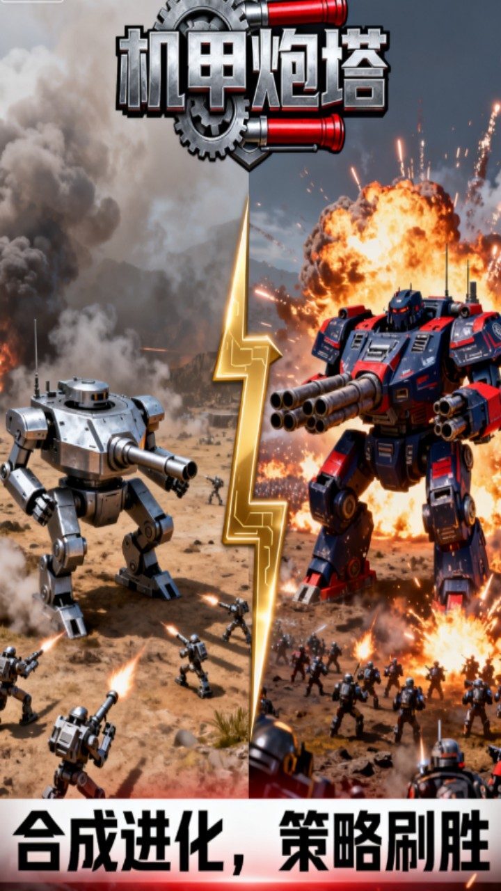 坦克合成塔防游戏