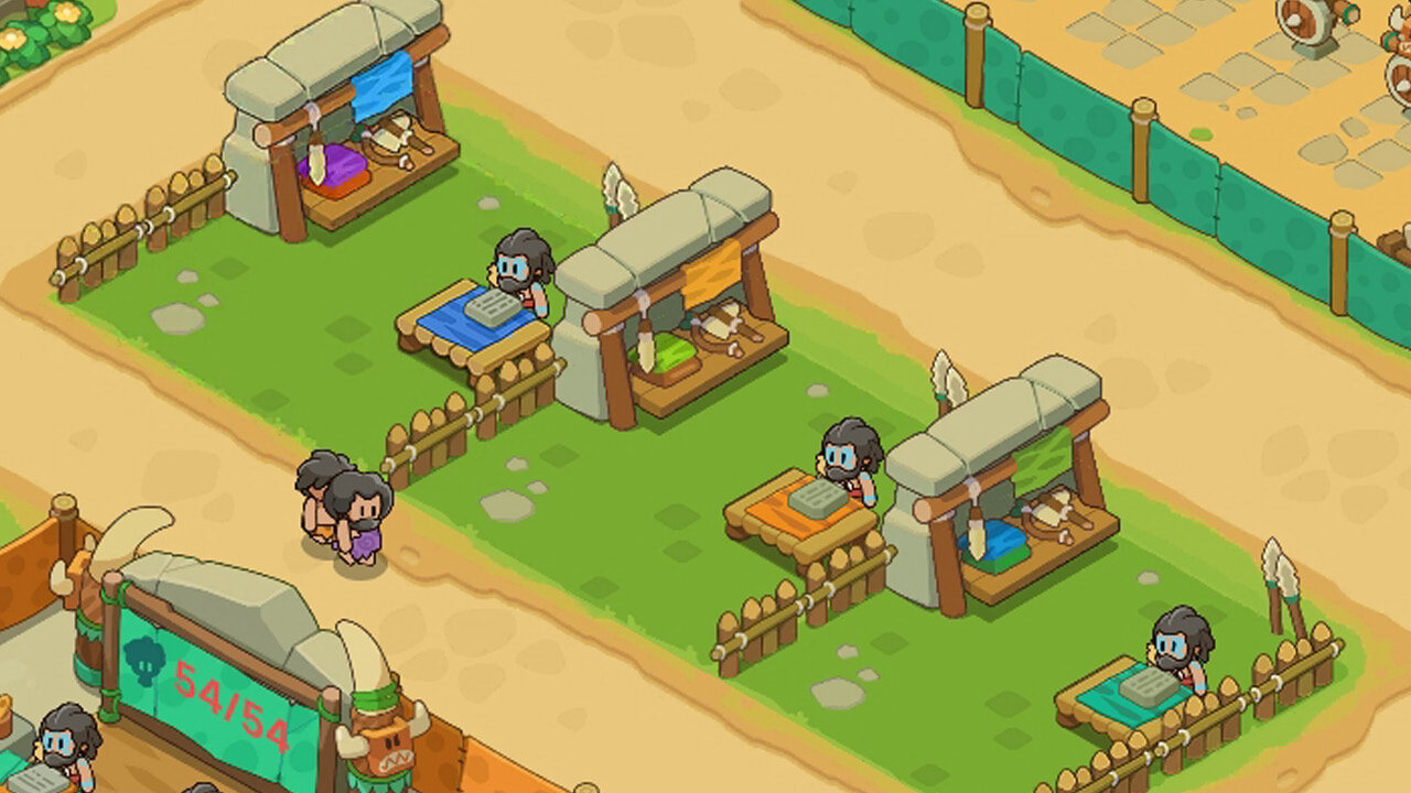 原始人部落纷争