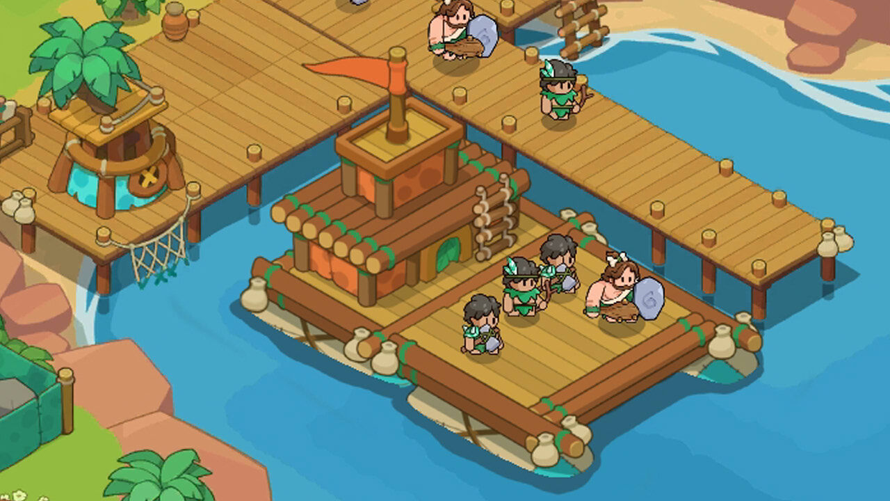 原始人部落纷争