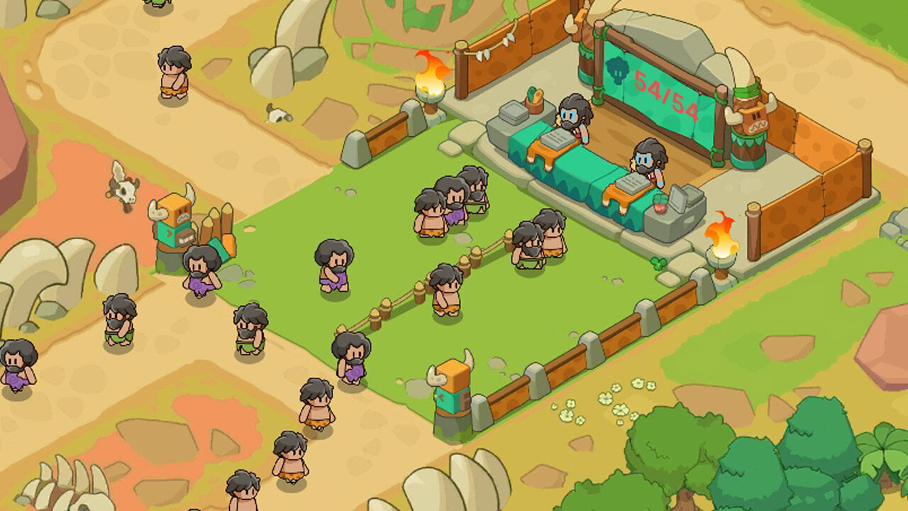 原始人部落纷争