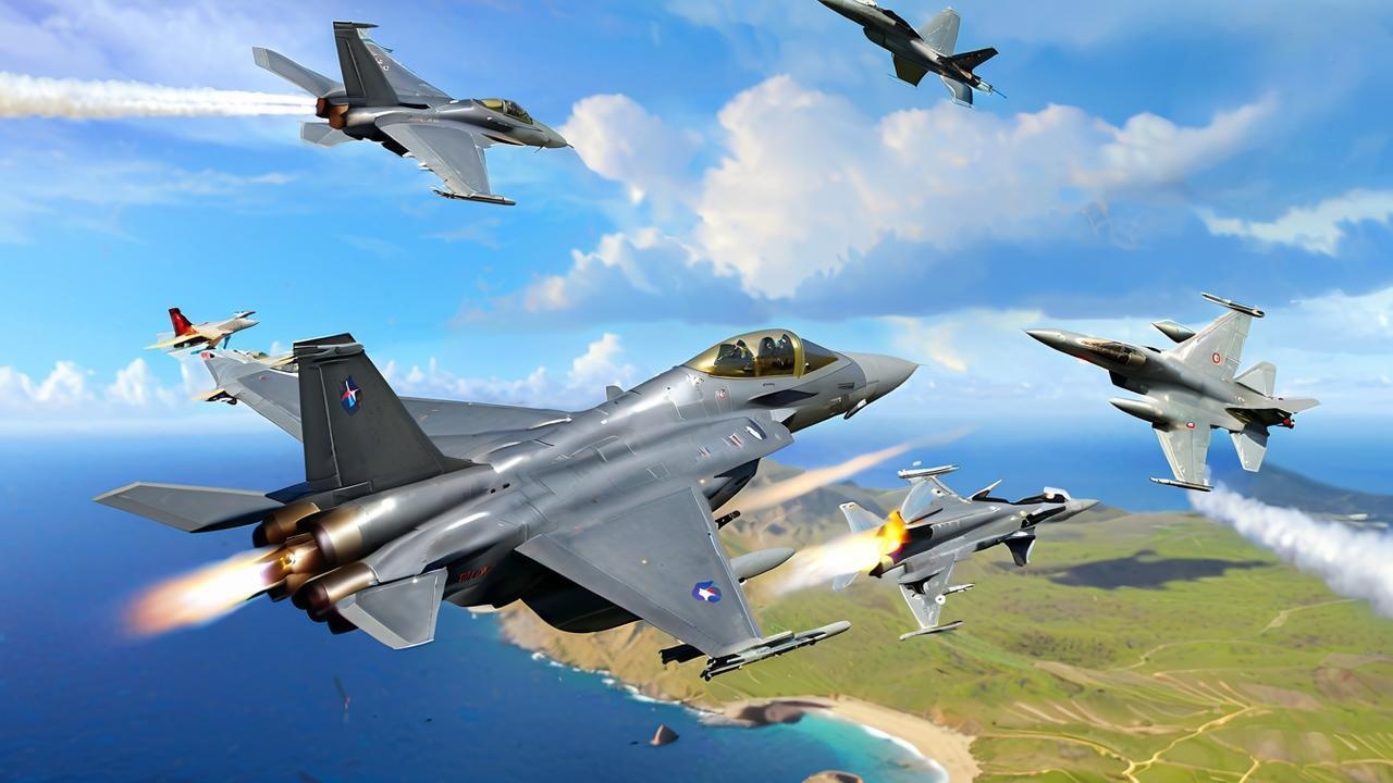 战斗机空战模拟游戏