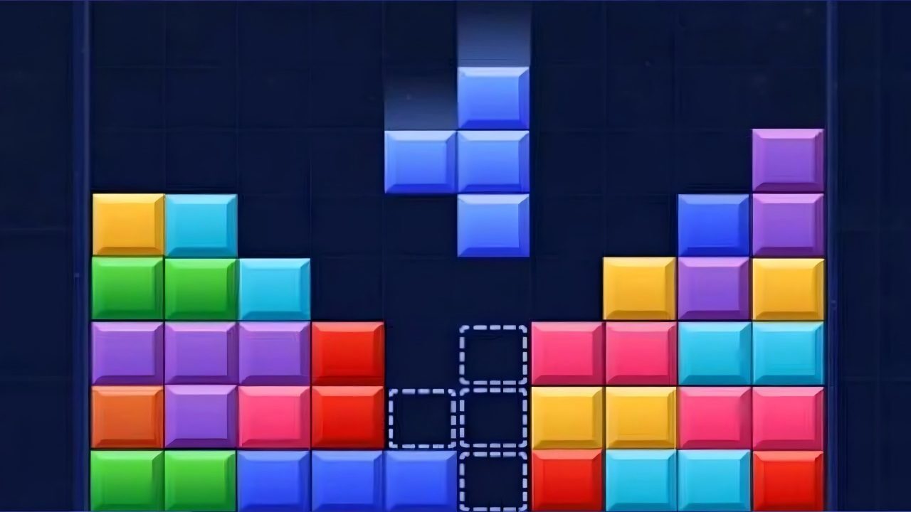 俄罗斯解压方块游戏