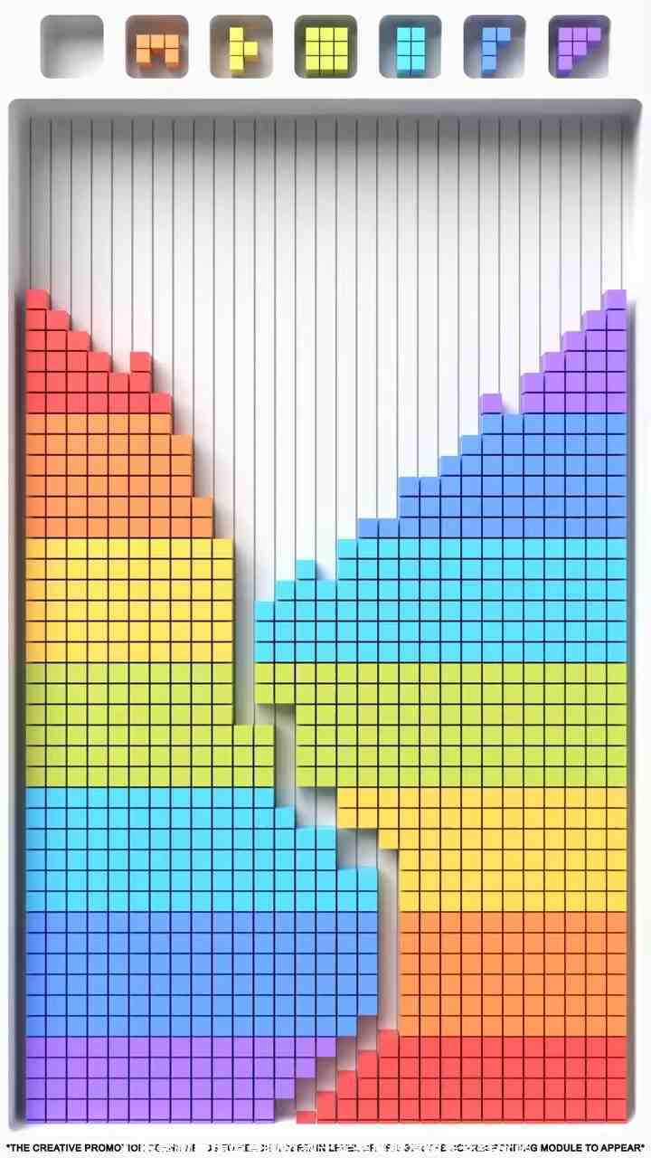 俄罗斯解压方块游戏