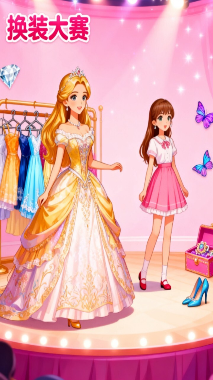 双人公主换装游戏