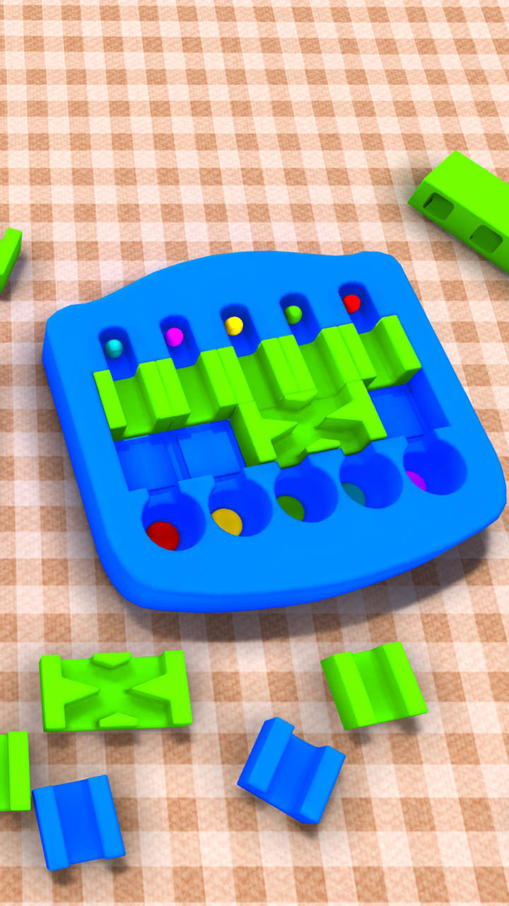 翻滚的方块智力挑战