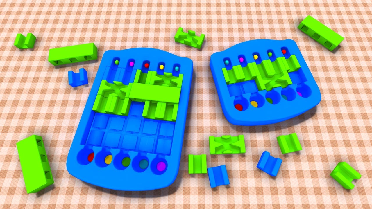 翻滚的方块智力挑战