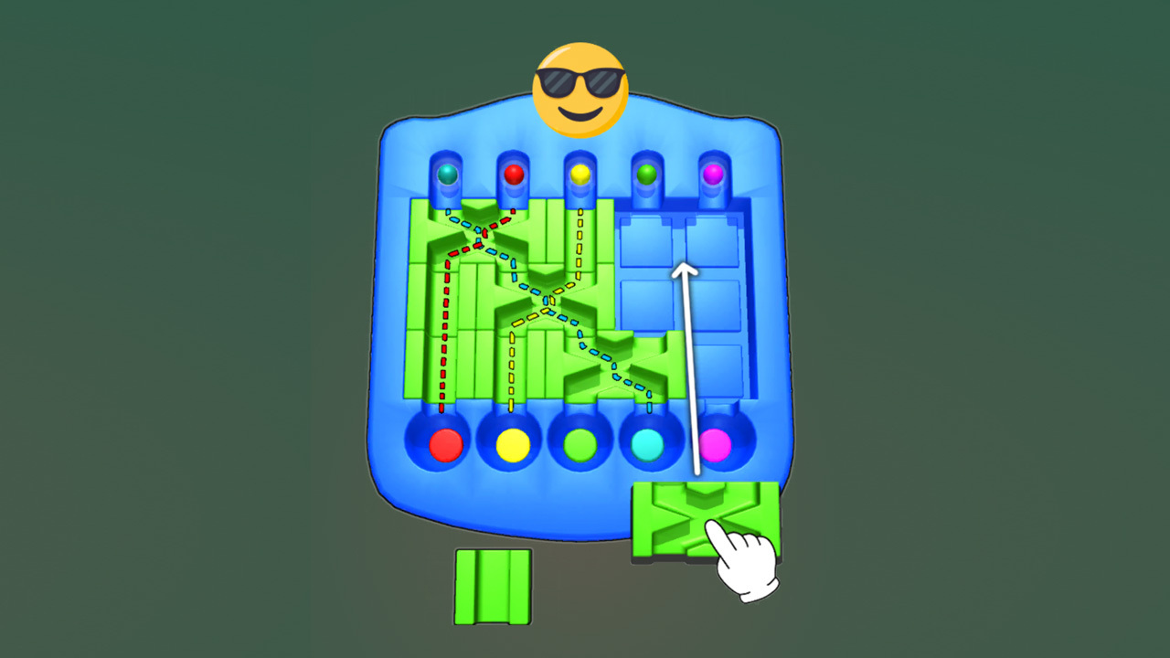 翻滚的方块智力挑战