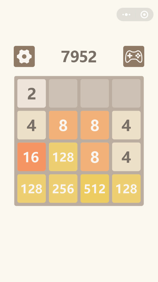 2048数字方块进化