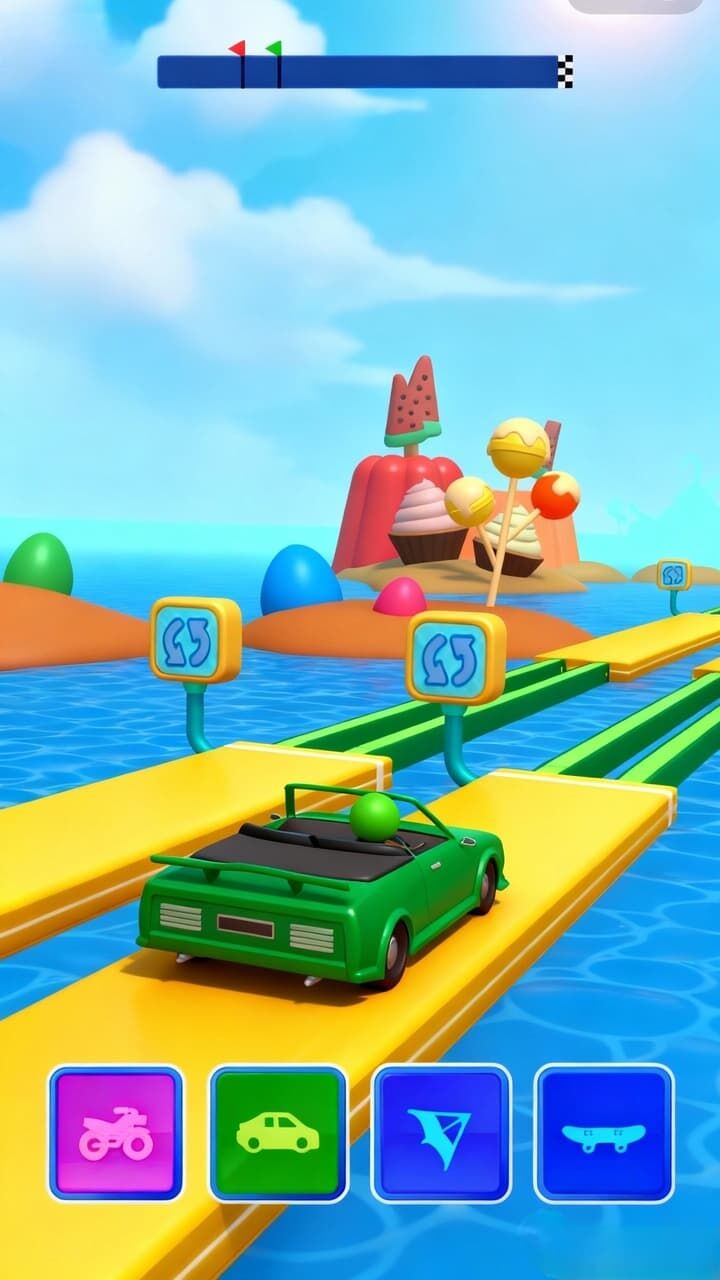 汽车人跑酷变形大师