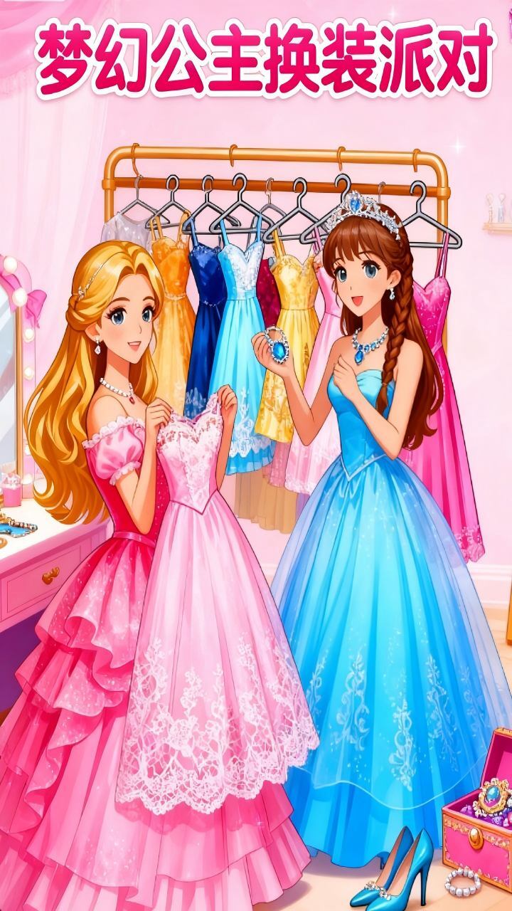 双人公主换装游戏