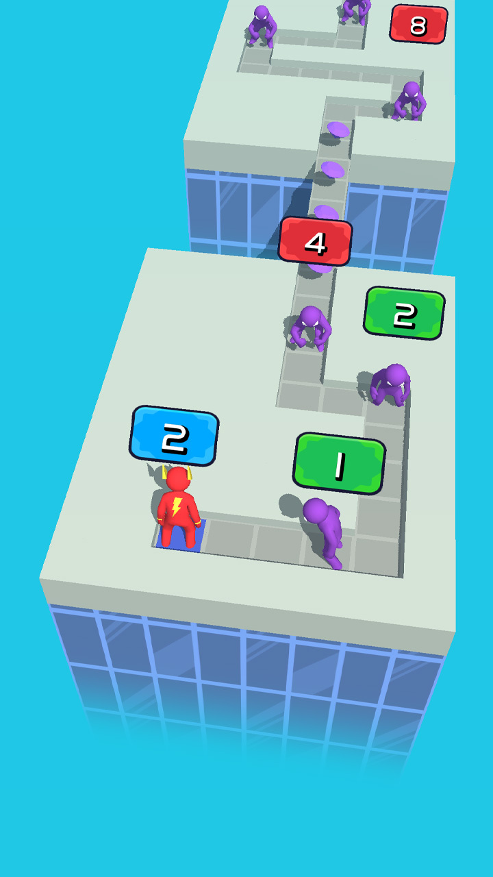 数字火柴人冲锋