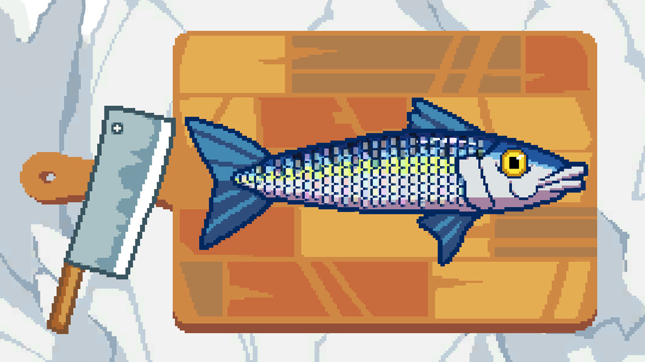 海上餐厅刮鱼鳞高手