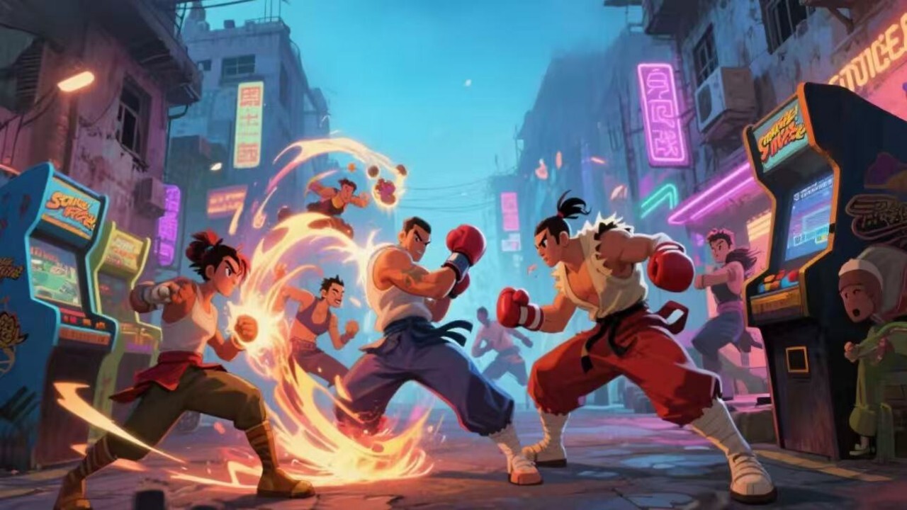 街霸拳击格斗游戏