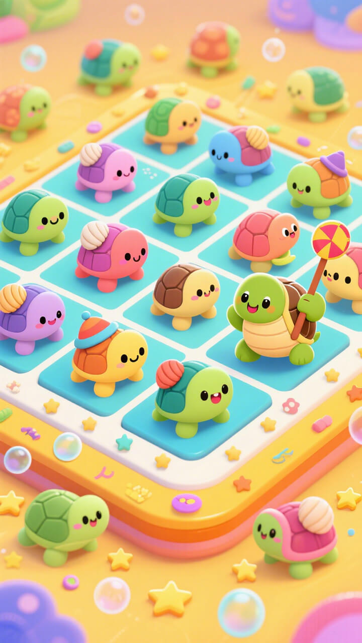 乌龟对对碰模拟