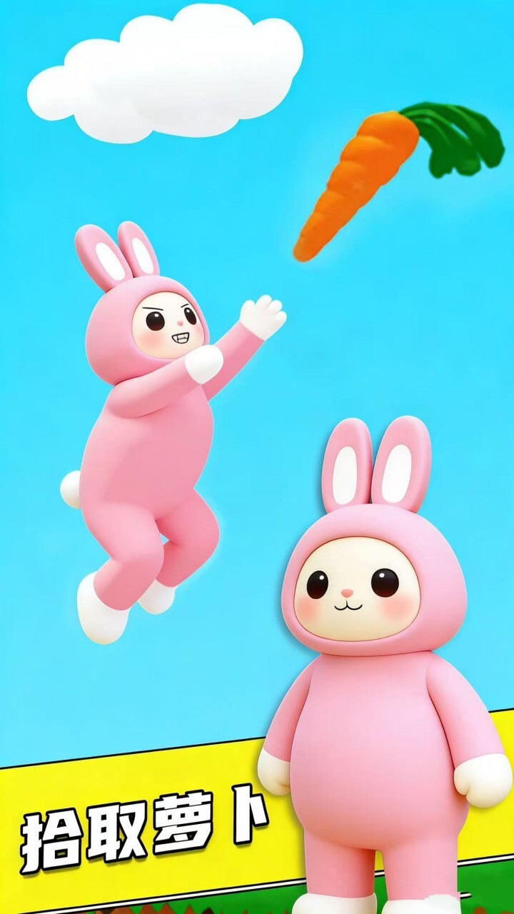 跳跳兔子人游戏