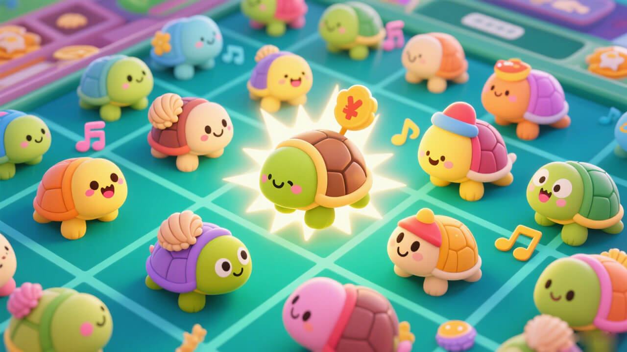 乌龟对对碰模拟