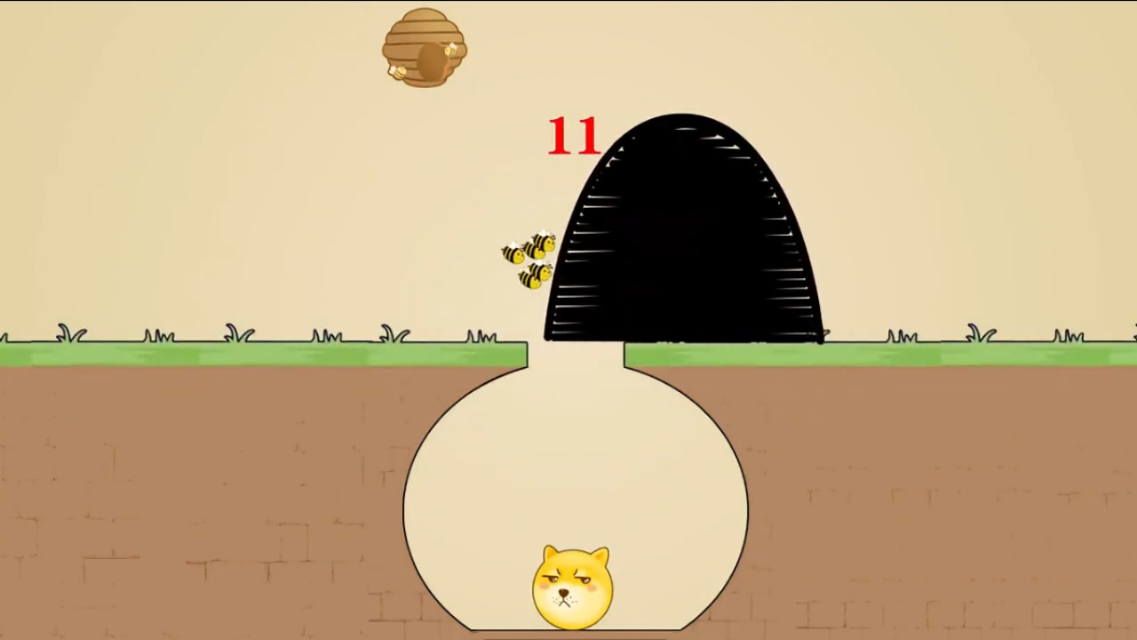 画线解救狗头游戏